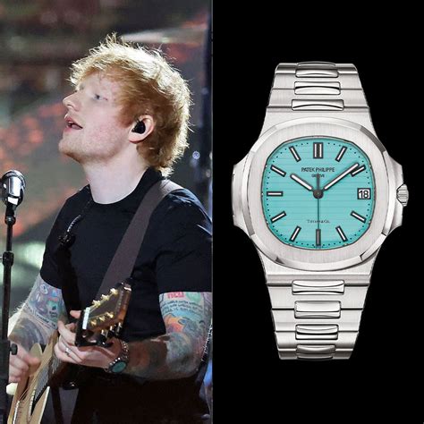 patek philippe tiffany ed sheeran|Ed Sheeran watch collection.